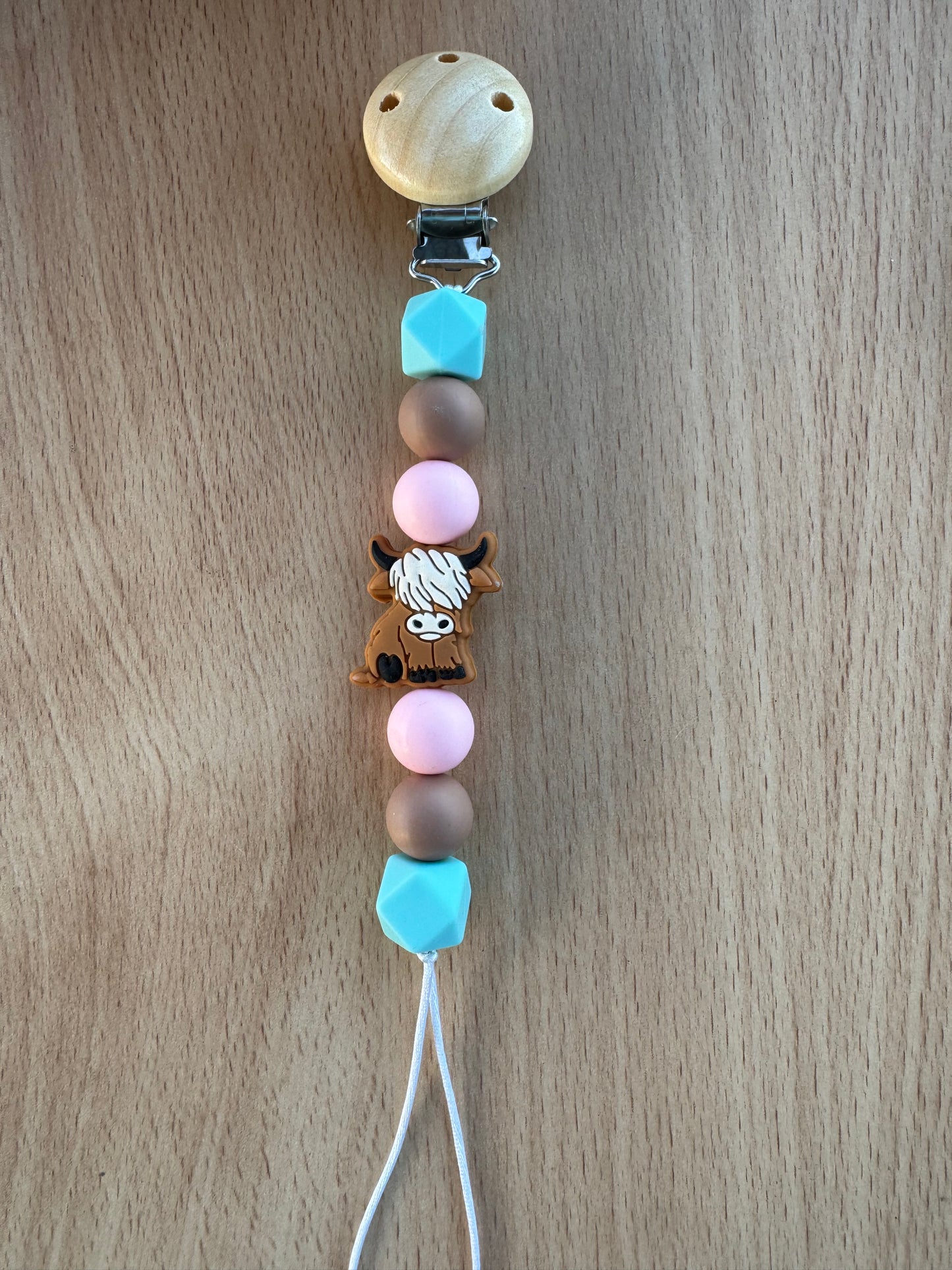 Highland Cow Dummy Clips