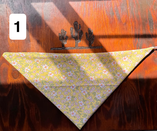 Flower scarves