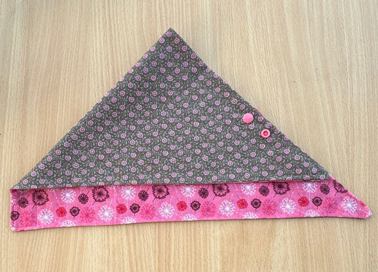 Brown & Pink Floral