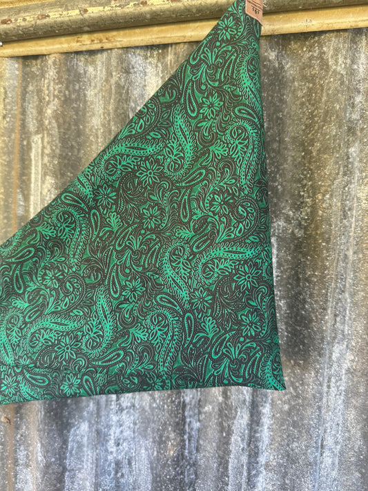 Green Paisley