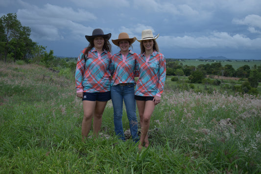 Coral fishing shirt