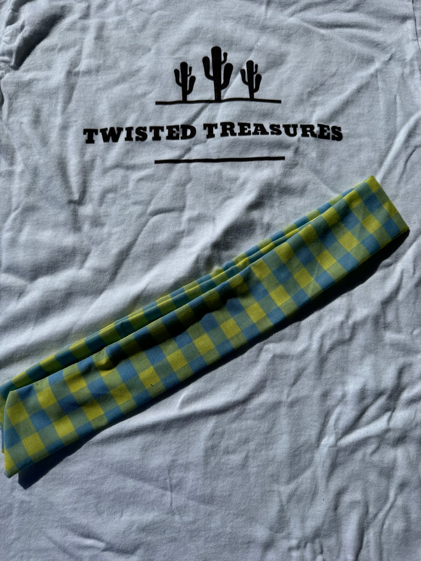Blue & Yellow Gingham