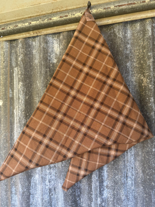 Brown check