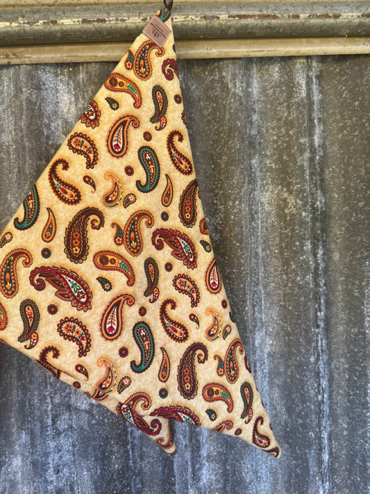 Cream Paisley