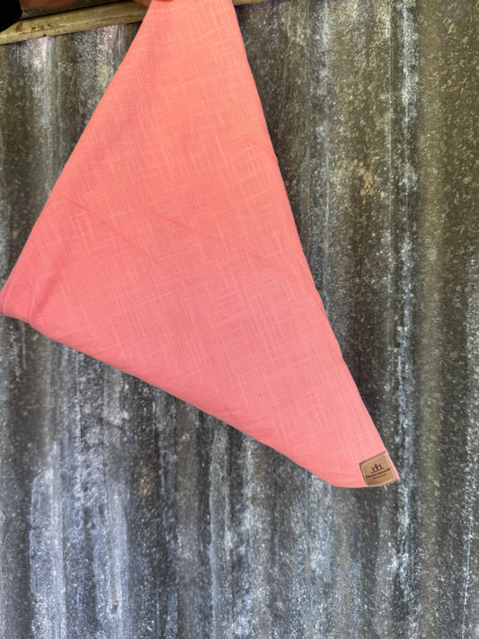 Pink linen