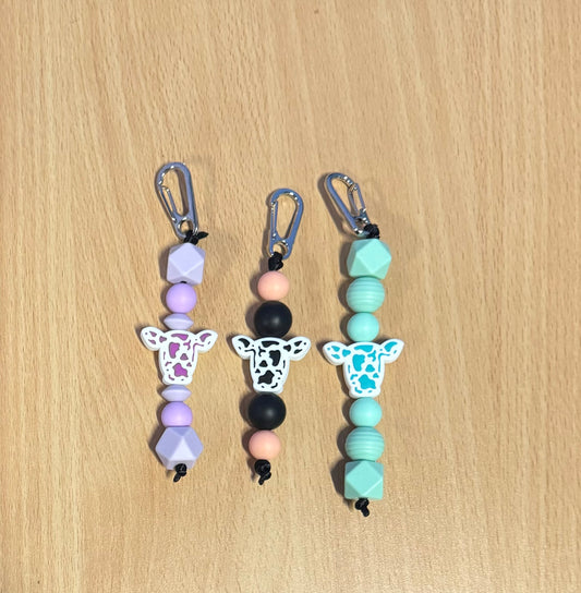 Cow Head Key Chains